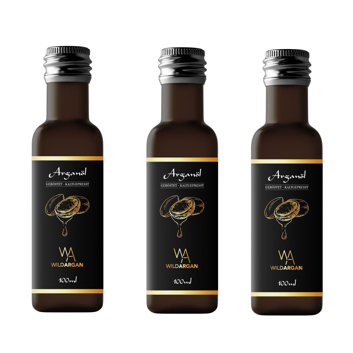 Gourmet Arganöl aus gerösteten Nüssen (100ml)