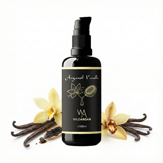 Argan oil with essential vanilla oil 100ml