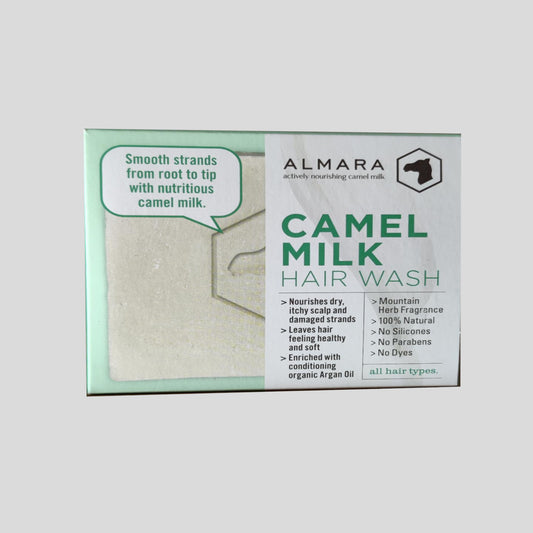 Haarwaschseife mit Kamelmilch und Arganöl